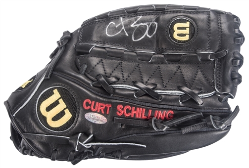 2004 Curt Schilling Game Used & Signed Wilson A2000 Fielders Glove (MEARS, Steiner & MLB Authenticated)